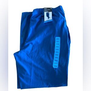 GapFit Jogger Men's L Blue Performance Stretch Athletic Pants NWT